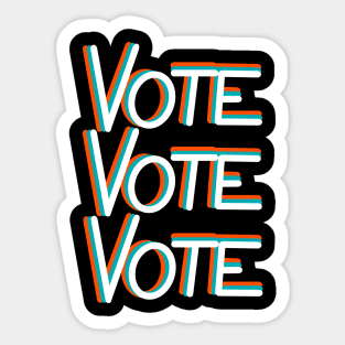 Vote Sticker